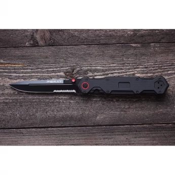 Нож MR BLADE FERAT BLACK SERRATED