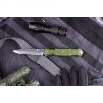 Нож MR BLADE GREEN COSMO SATIN